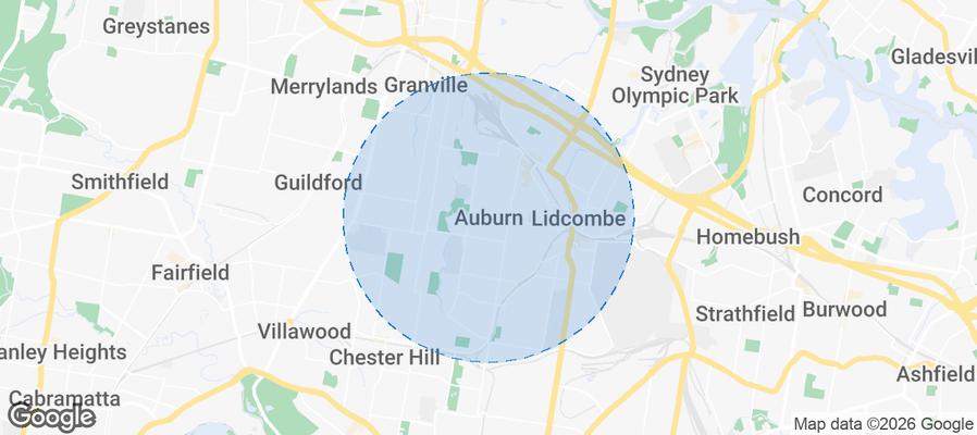 Auburn Airbnb map